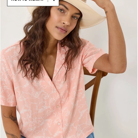 Wrangler Retro Cowgirl Camp Shirt - Picture 4 of 4